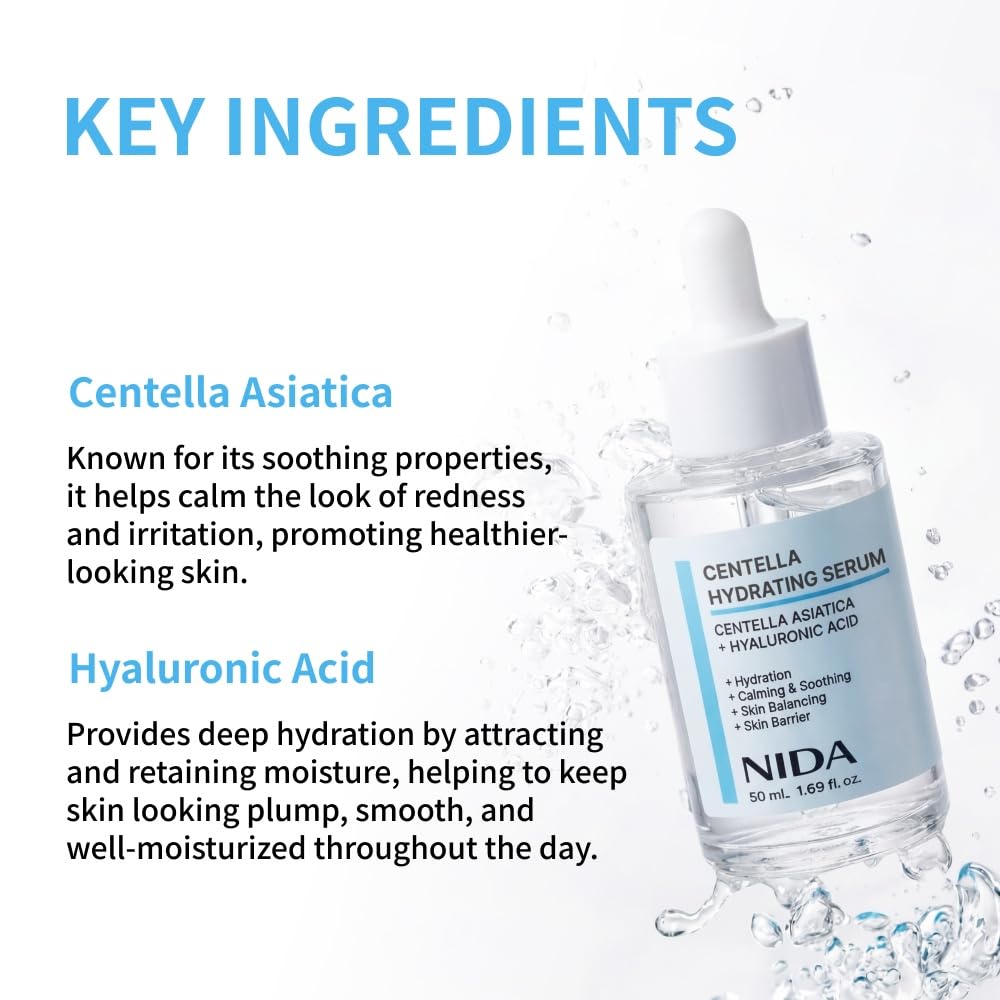 NIDA Centella Hydrating Serum 50ml — product image 4