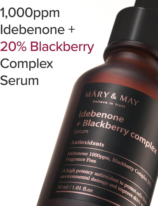 Mary & May Idebenone + Blackberry Complex Serum 30ml