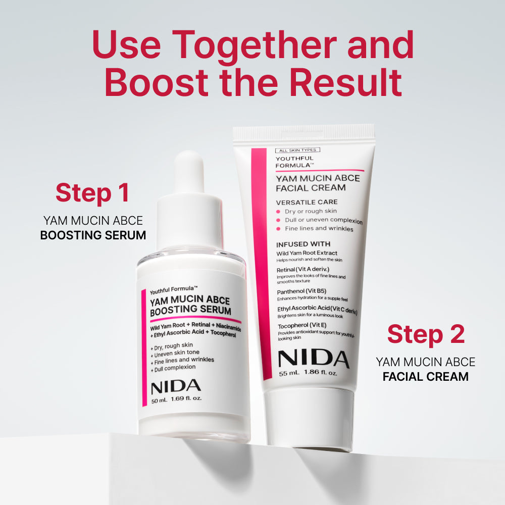 NIDA Youthful Formula Yam Mucin ABCE Boosting Serum 50ml