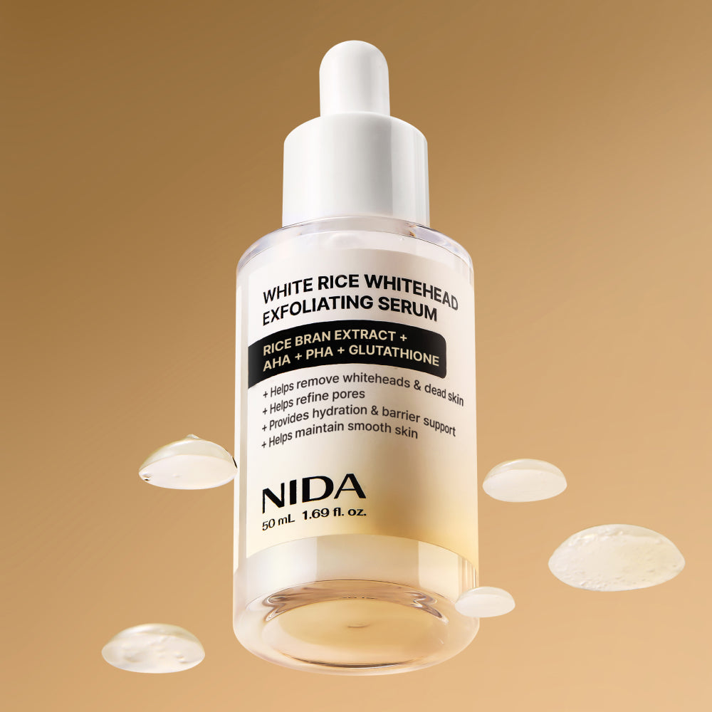 NIDA White Rice Whitehead Exfoliating Serum 50ml