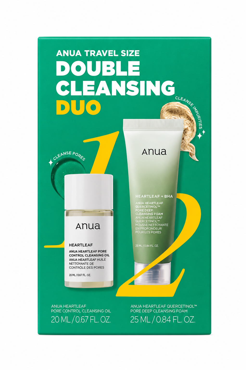 Anua Travel Size Double Cleansing Duo