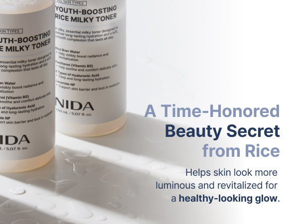 NIDA Youth-Boosting Rice Milky Toner 150ml