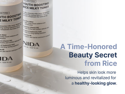 NIDA Youth-Boosting Rice Milky Toner 150ml