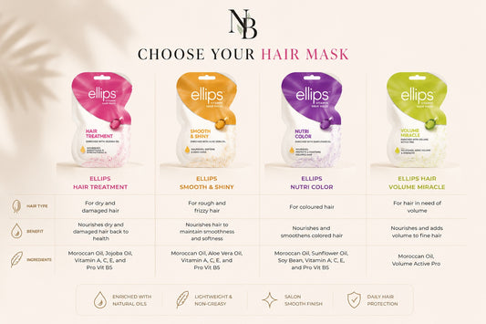Ellips Hair Repair Hair Mask with Jojoba Oil