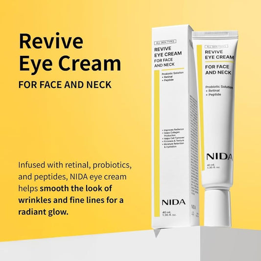 NIDA Revive Eye Cream For Face And Neck 40ml
