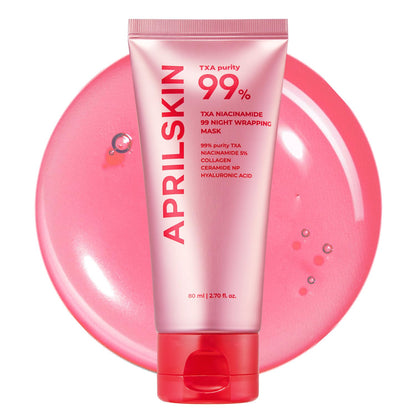 April Skin TXA Niacinamide 99 Night Wrapping Mask 75ml
