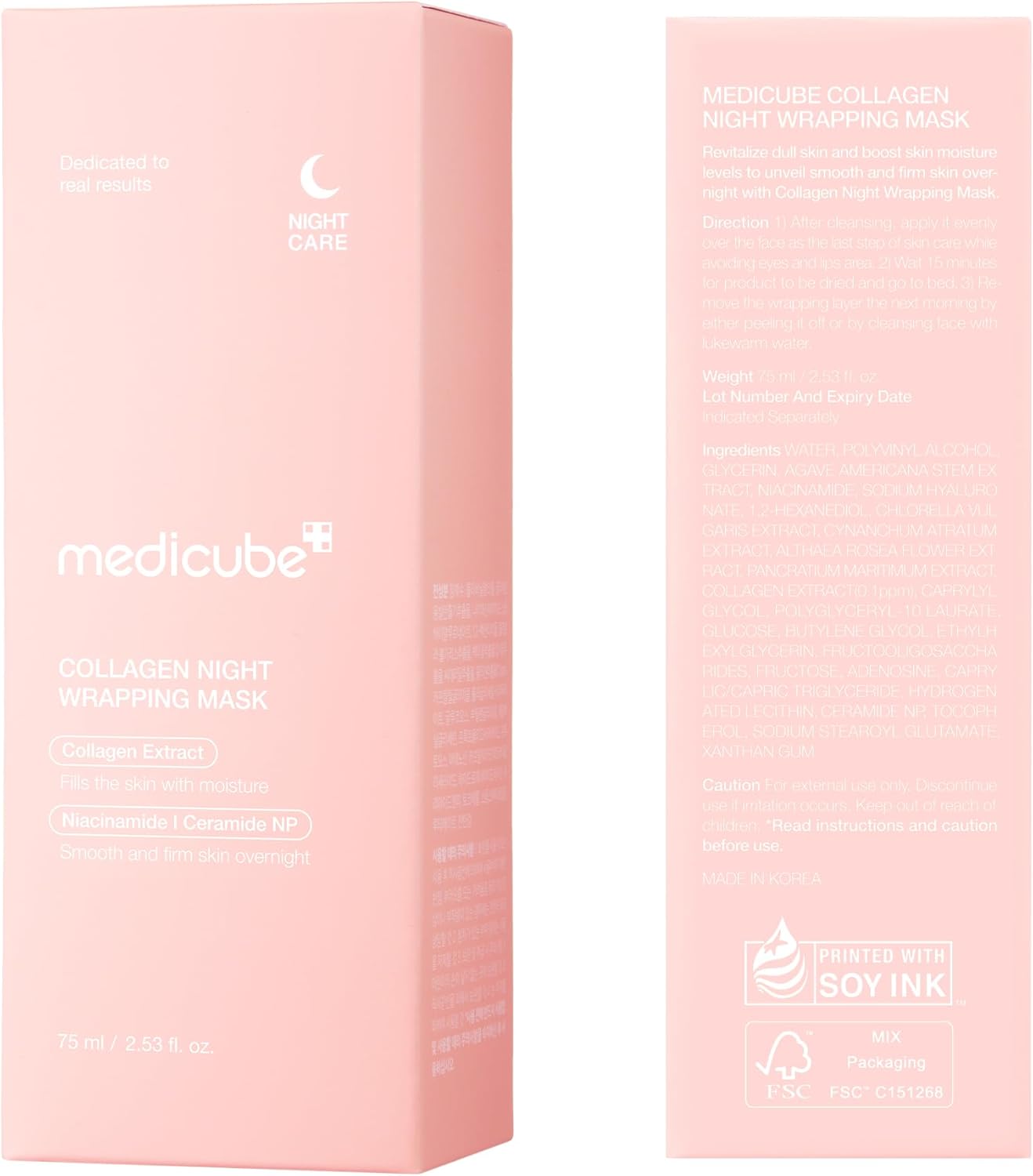 Medicube Collagen Night Wrapping Mask 75ml
