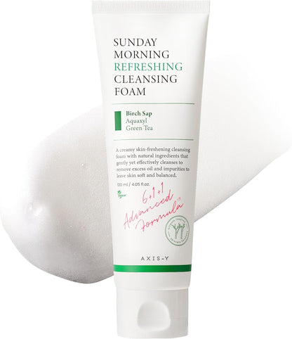 Axis-Y Sunday Morning Refreshing Cleansing Foam 120ml