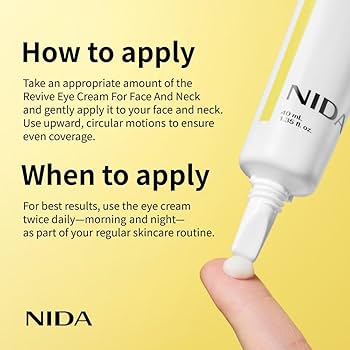 NIDA Revive Eye Cream For Face And Neck 40ml
