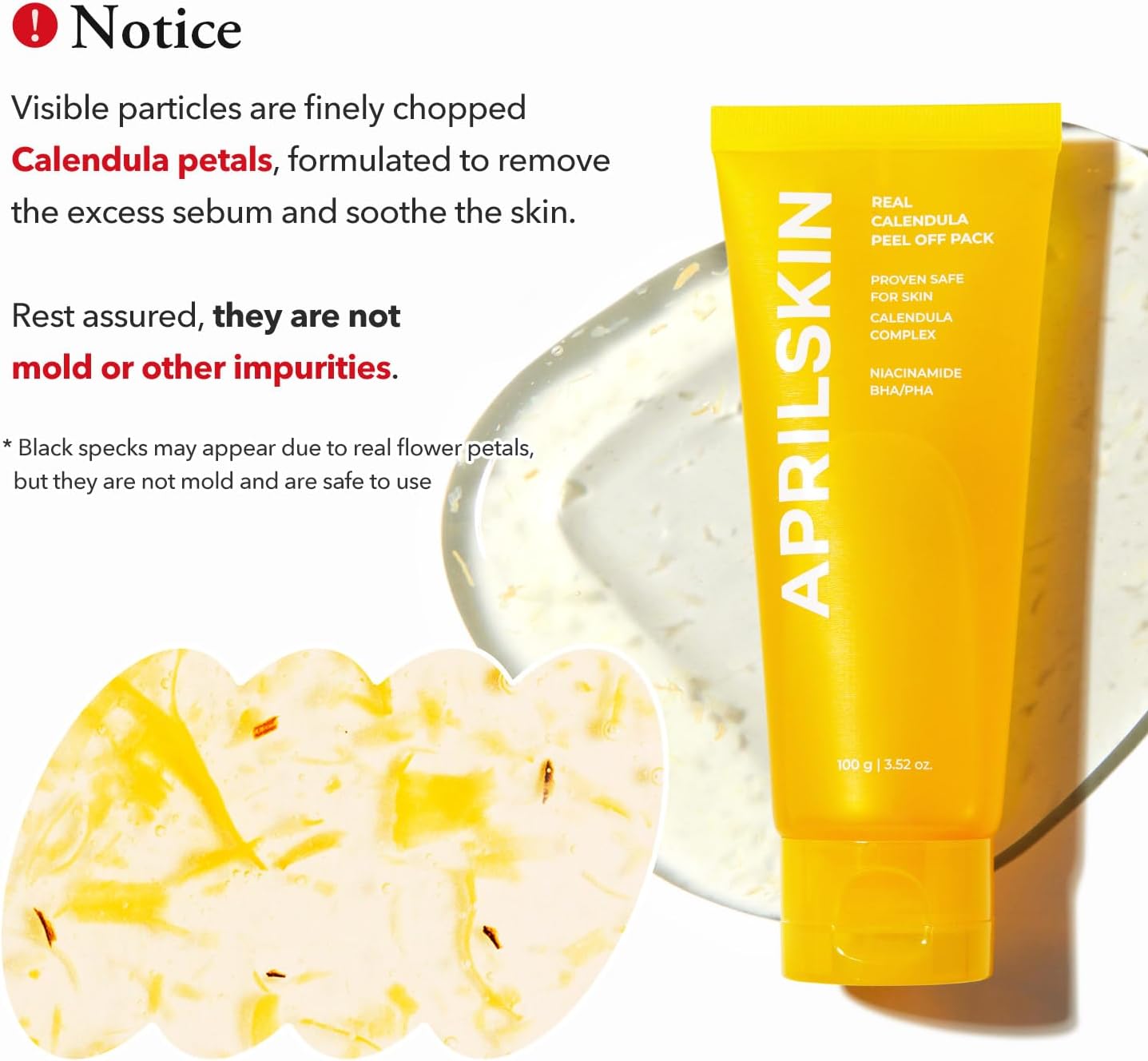 April Skin Real Calendula Peel Off Pack 100ml