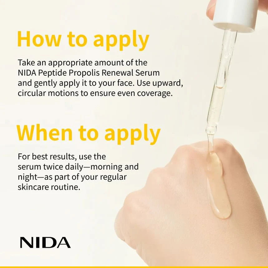 NIDA Peptide Propolis Renewal Serum 50ml