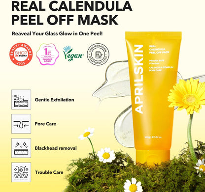 April Skin Real Calendula Peel Off Pack 100ml