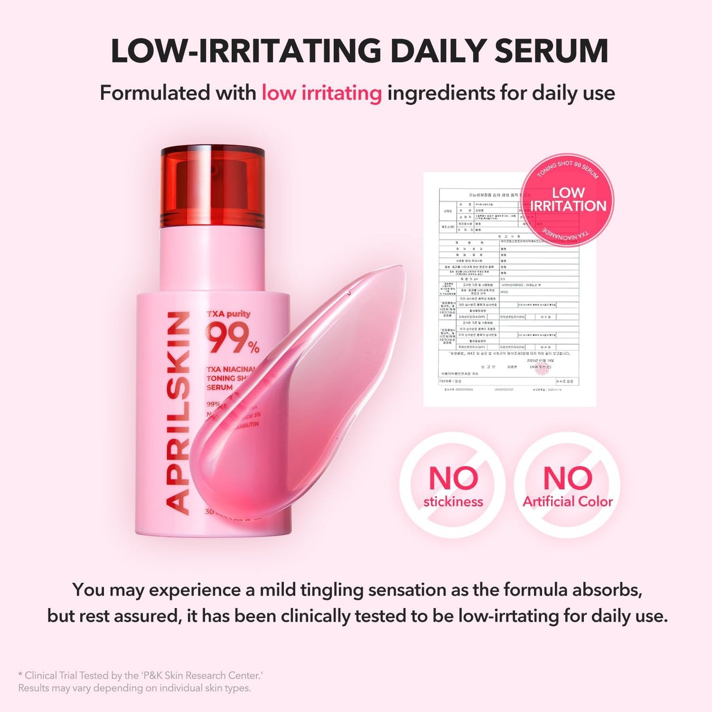 April Skin TXA Niacinamide Toning Shot 99 Serum 30ml