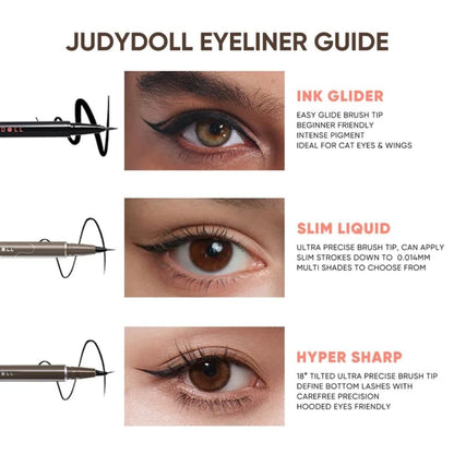 Judydoll Slim Liquid Eyeliner #01 Black