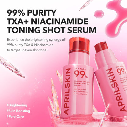 April Skin TXA Niacinamide Toning Shot 99 Serum 30ml