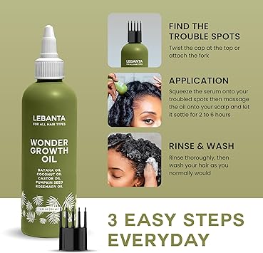 Lebanta Wonder Growth Oil 120ml