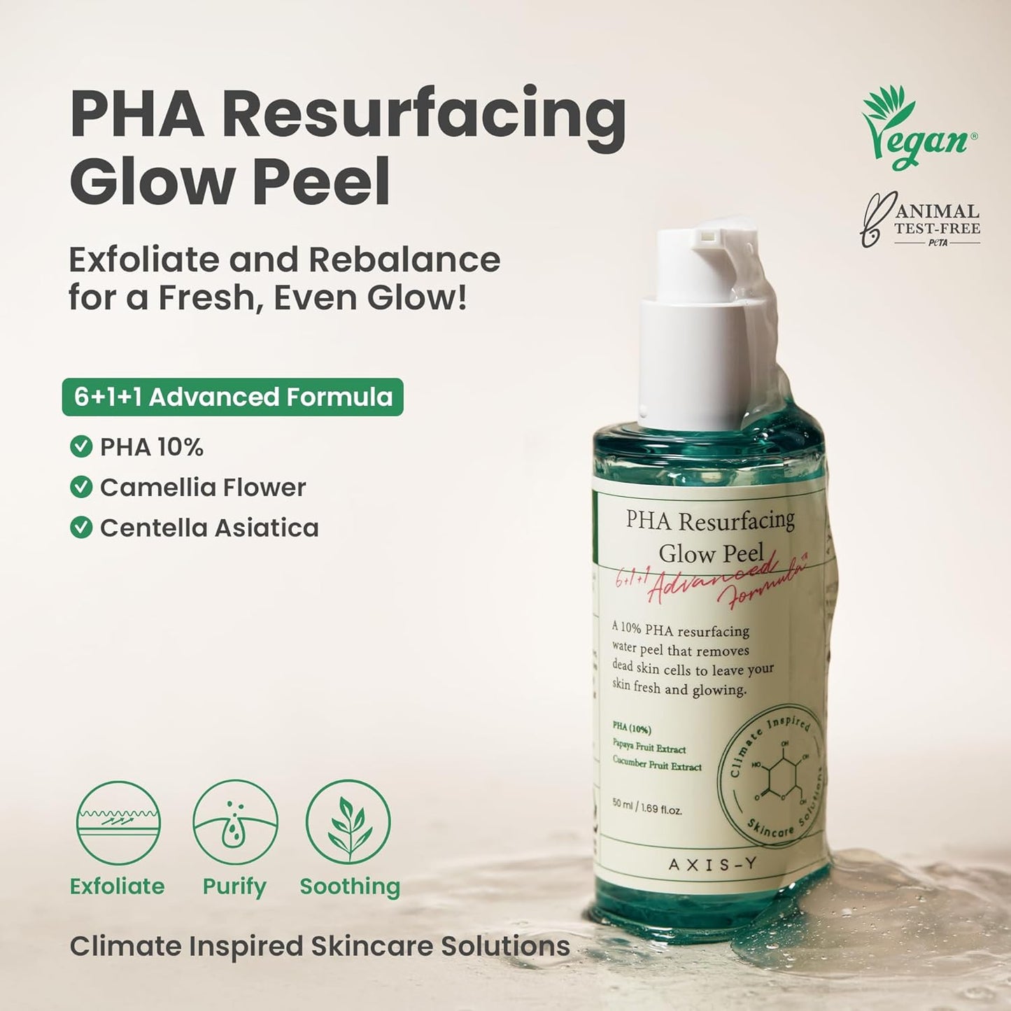 Axis-Y PHA Resurfacing Glow Peel 50ml