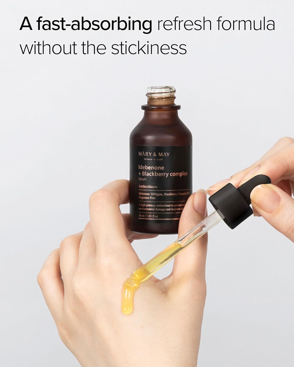 Mary & May Idebenone + Blackberry Complex Serum 30ml