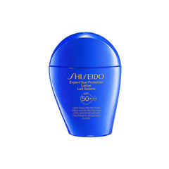 Shiseido Expert Sun Protector Lotion SPF 50 on a white background