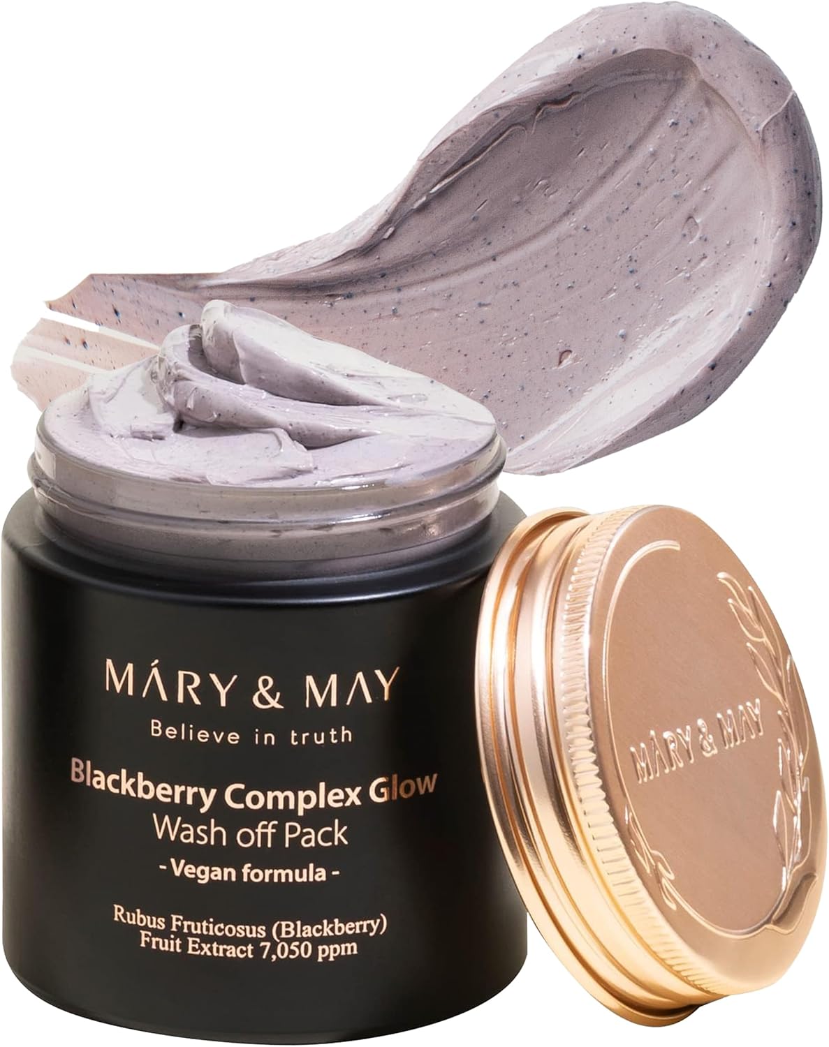 Mary & May Vegan Blackberry Complex Glow Wash-Off Pack 125g