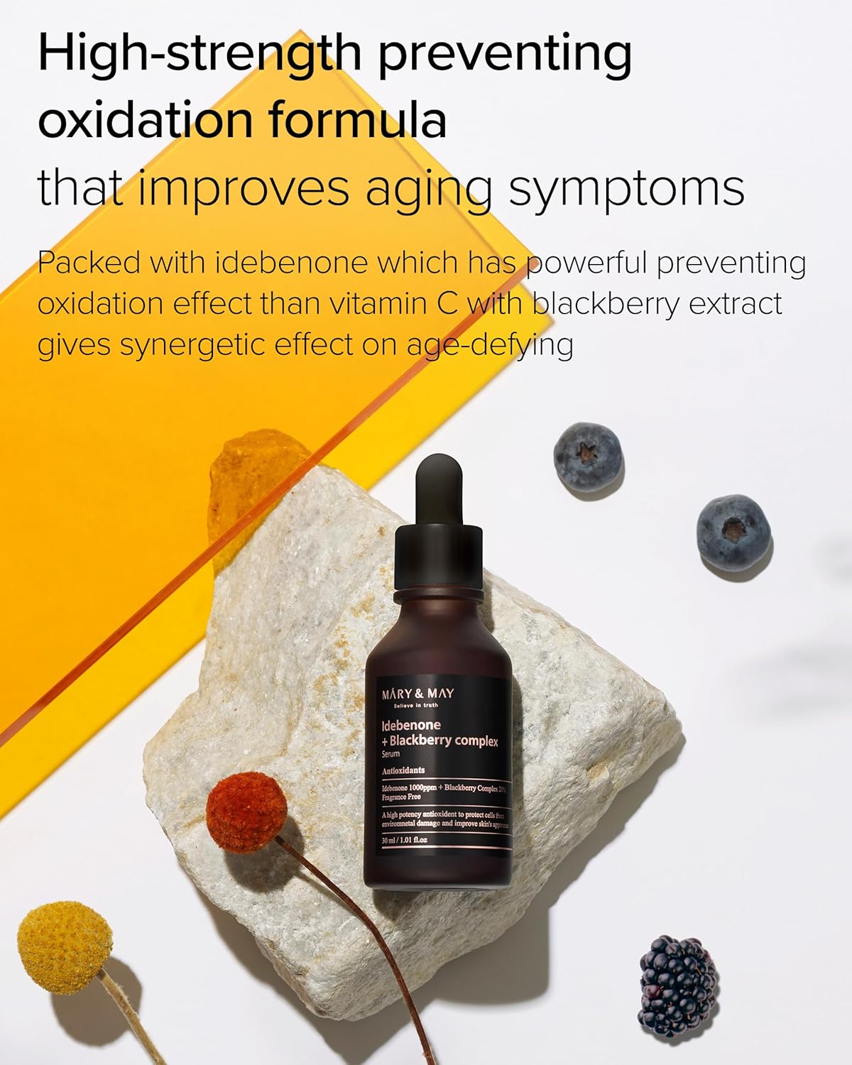Mary & May Idebenone + Blackberry Complex Serum 30ml