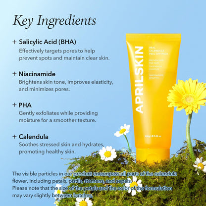 April Skin Real Calendula Peel Off Pack 100ml