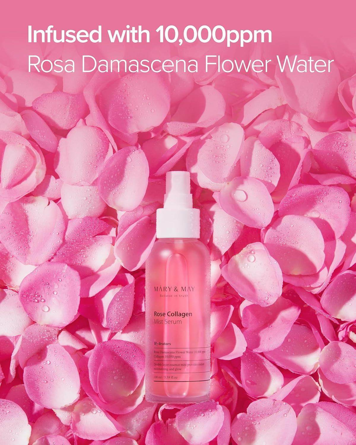 Mary & May Rose Collagen Mist Serum 100ml