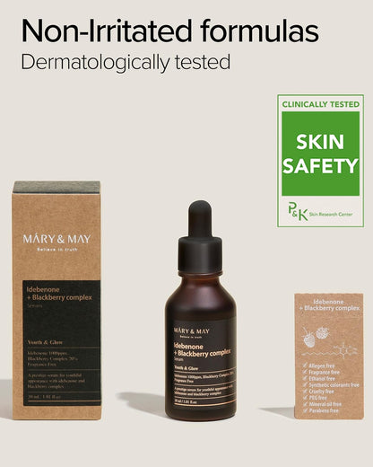 Mary & May Idebenone + Blackberry Complex Serum 30ml