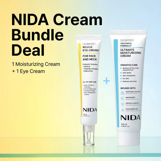 NIDA Cream & Eye Cream Duo | Starter Kit for Firmer, Younger-Looking Skin — product image 2