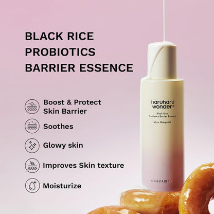 Haruharu Wonder Black Rice Probiotics Barrier Essence 120ml