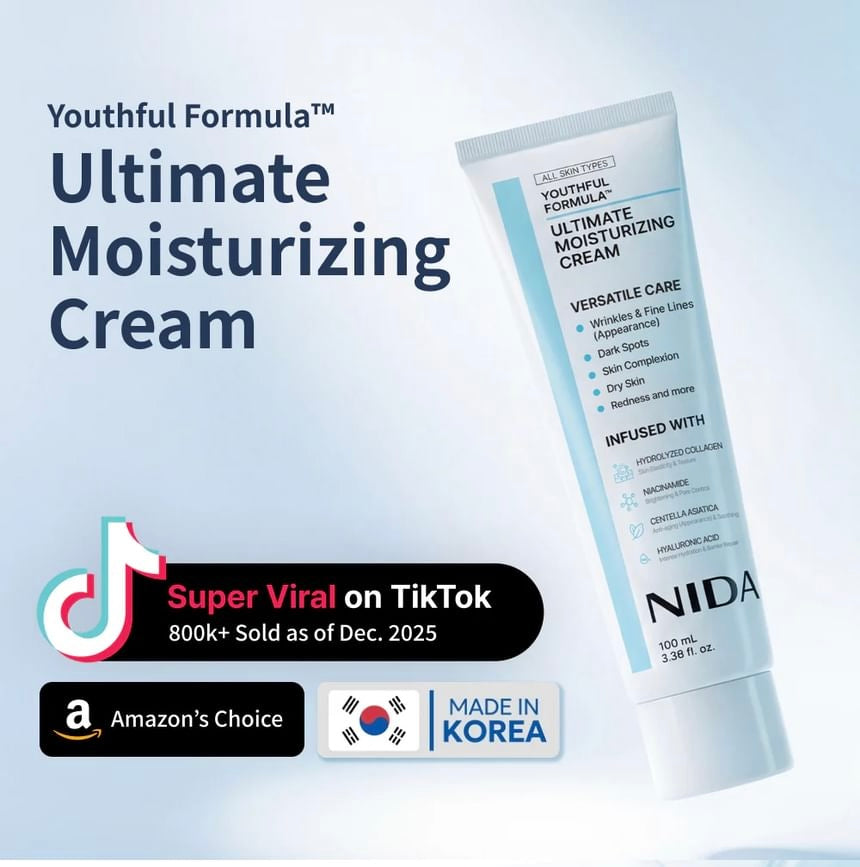 NIDA Youthful Formula Ultimate Moisturizing Cream 100ml — product image 2
