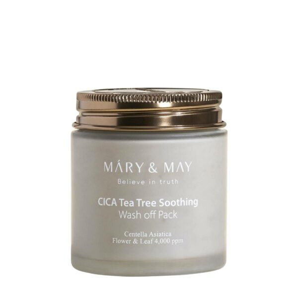 Mary & May Vegan CICA Tea Tree Soothing Wash-Off Pack 125g — product image 1