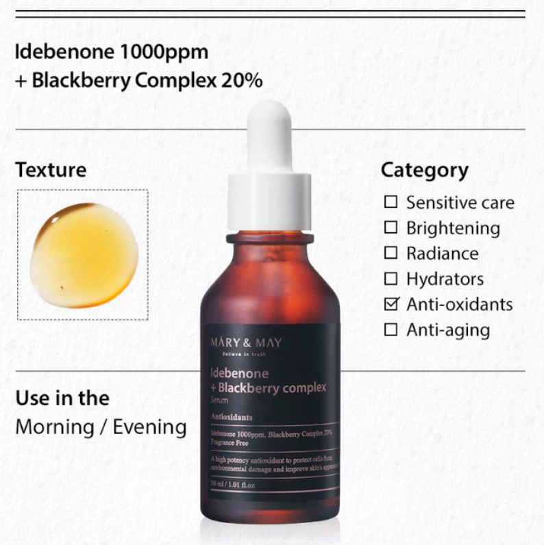 Mary & May Idebenone Anti-Ageing Trio