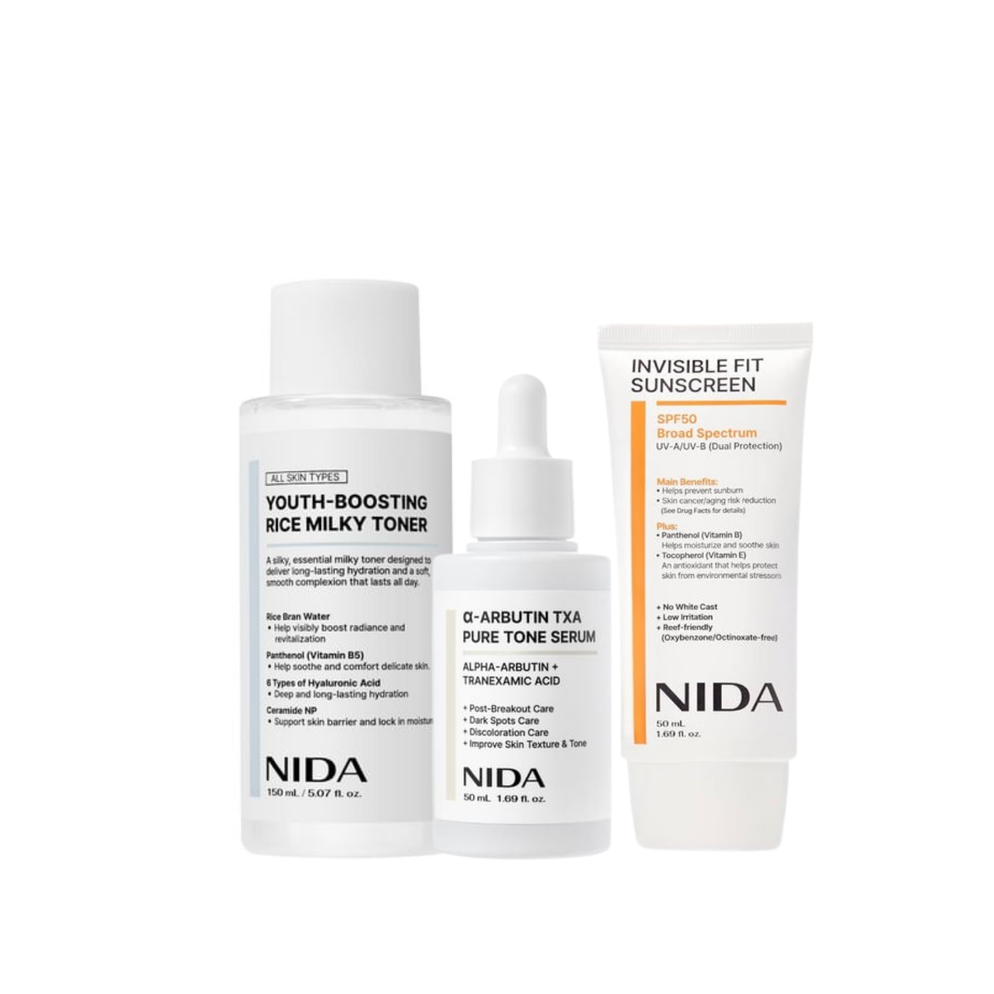 NIDA Glow & Bright Routine