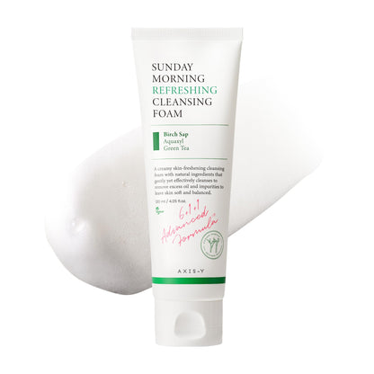 Axis-Y Sunday Morning Refreshing Cleansing Foam 120ml — product image 1