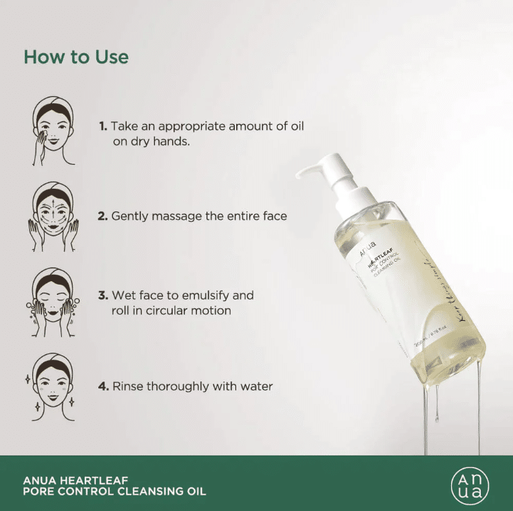 Anua Heartleaf Pore Control Cleansing Oil 200ml