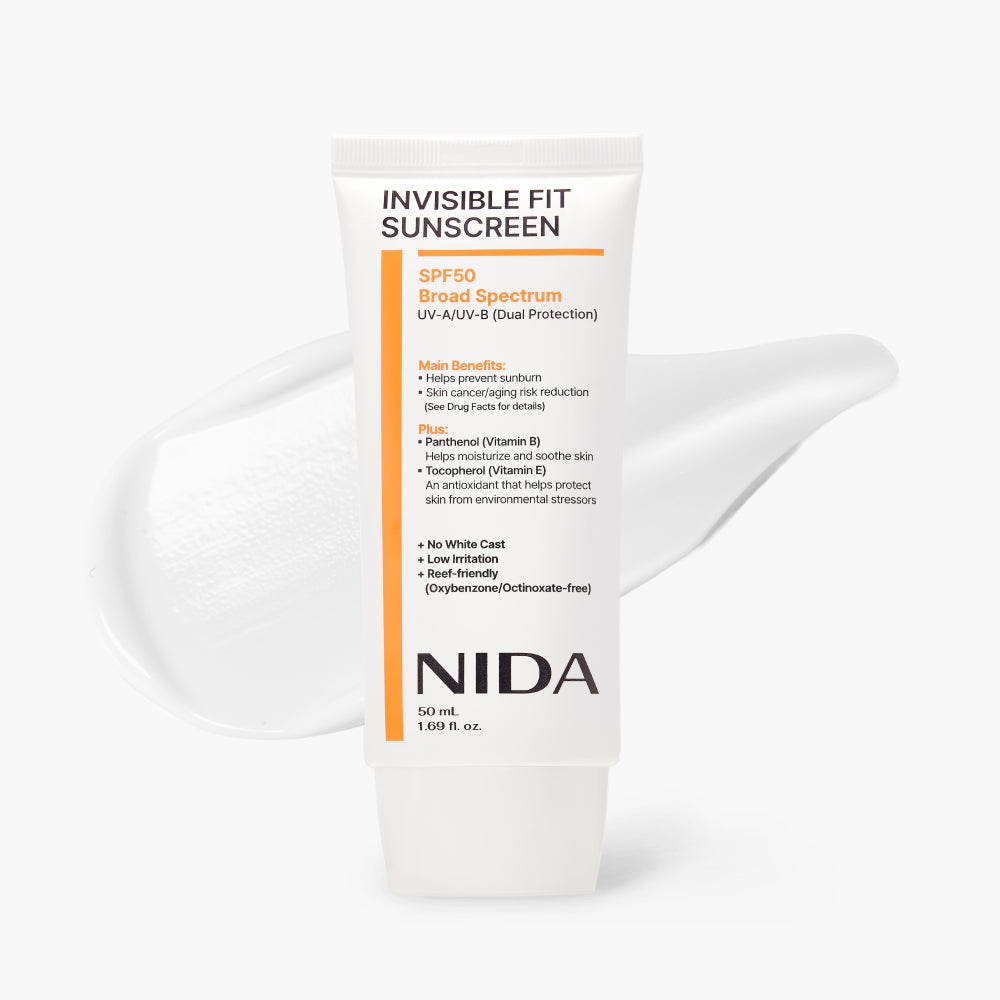 NIDA Invisible Fit Sunscreen 50ml — product image 1