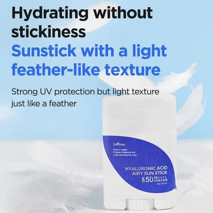 Isntree Hyaluronic Acid Airy Sun Stick SPF50+ PA++++ 22g
