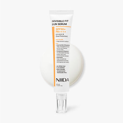 NIDA Invisible Fit Sun Serum SPF50+ PA+++++ 40ml