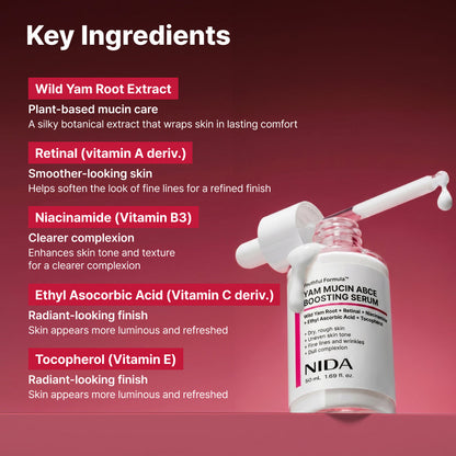 NIDA Youthful Formula Yam Mucin ABCE Boosting Serum 50ml