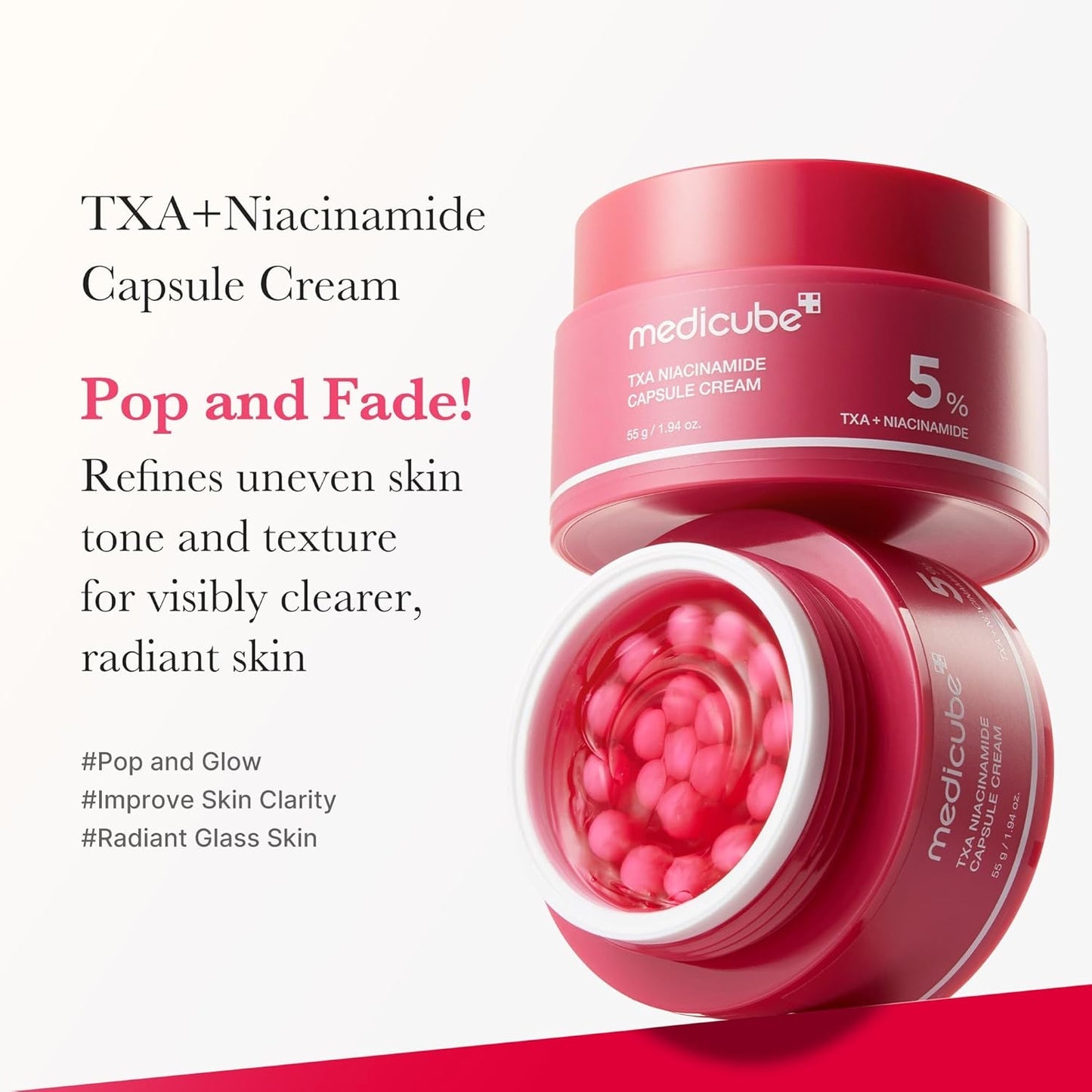 Medicube TXA 5% Niacinamide Capsule Cream 55g
