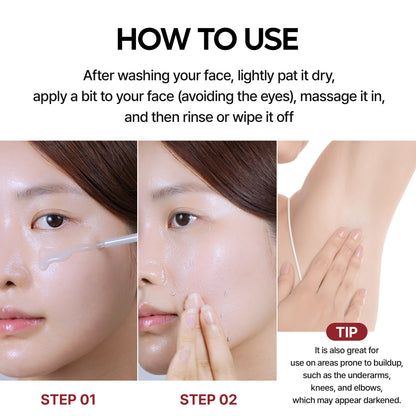 Dr. Melaxin Peel Shot Exfoliating White Rice Ampoule 30ml