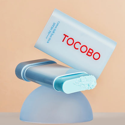 Tocobo product with a beige background