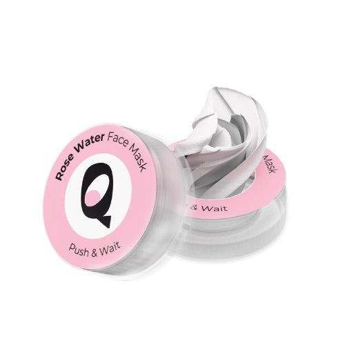 Q-Caps 100% Rose Water Face Mask