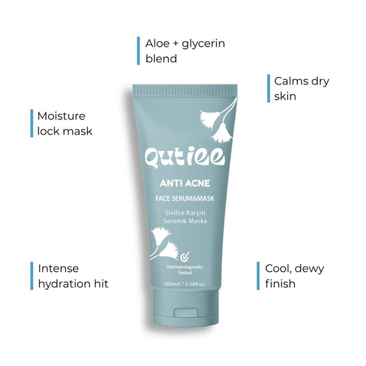 Qutiee Anti-Acne Face Serum & Mask 50ml