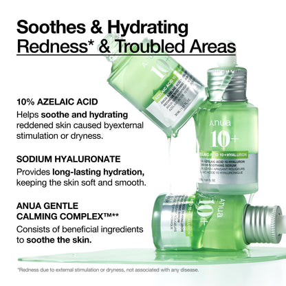Anua Azelaic Acid 10% + Hyaluron Serum 30ml