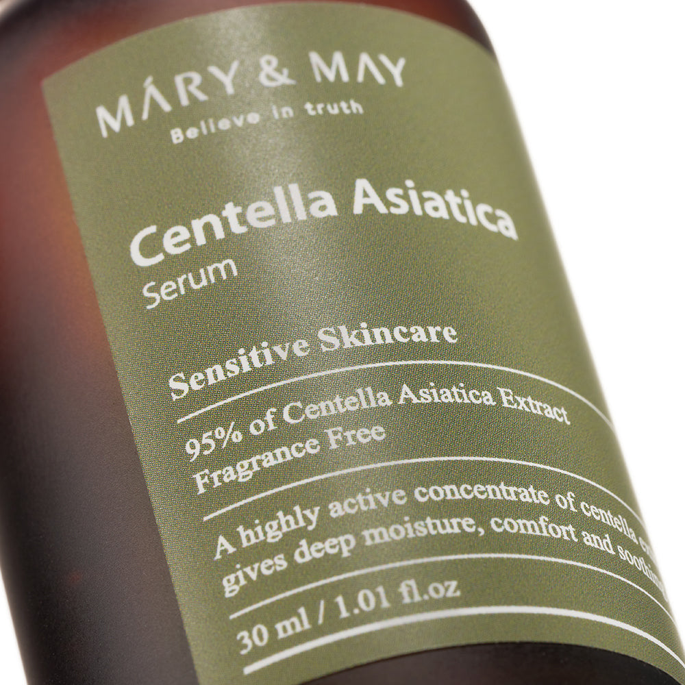 Mary & May Centella Asiatica Serum bottle with label