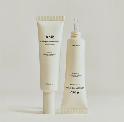 Two skincare products with 'Abib' branding on a light background
