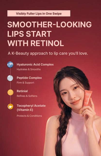 NIDA Retinal Glowy Lip Serum - Rosy Fig 7g