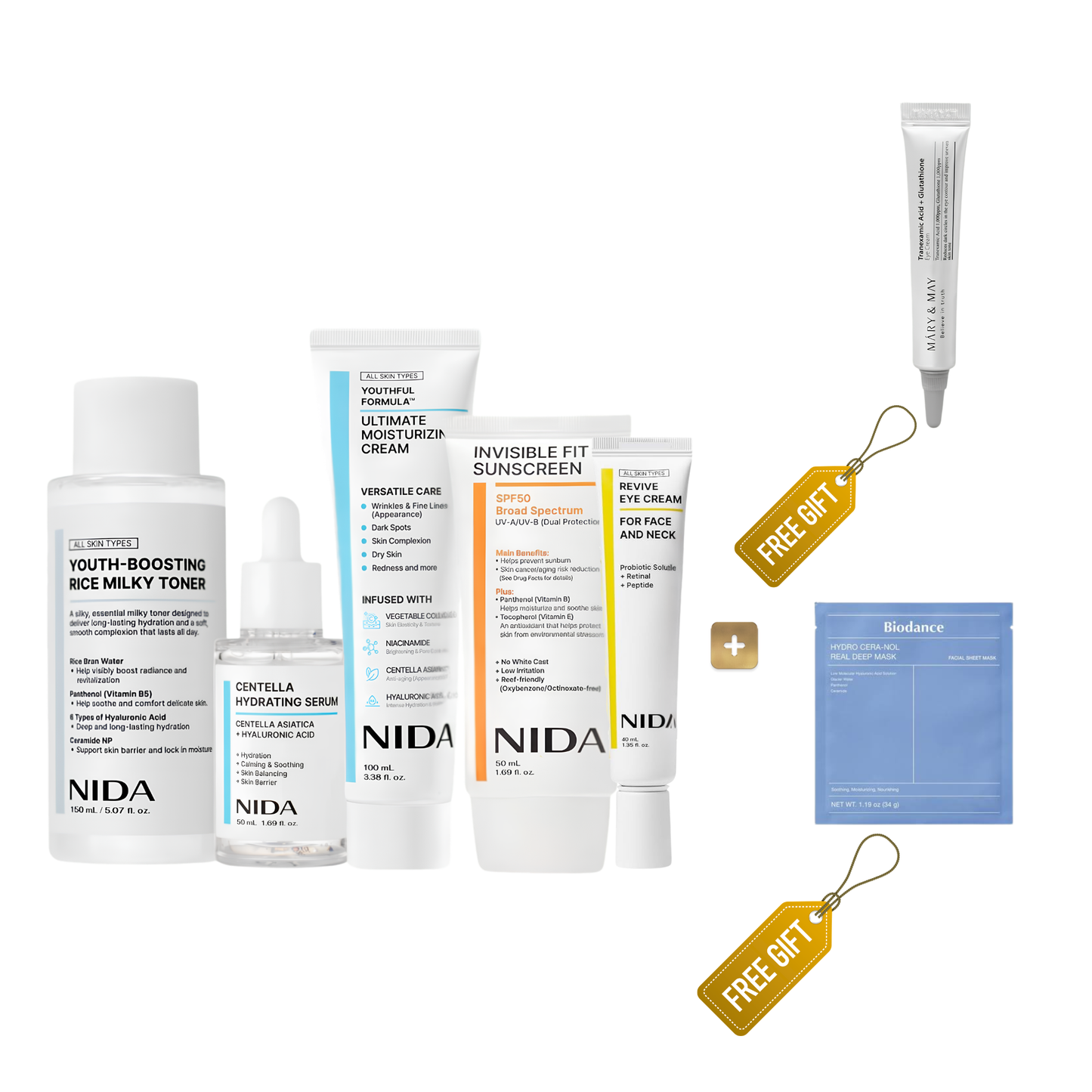 NIDA Everyday Essentials | 5-Step Routine + 2 Free Gifts — product image 1